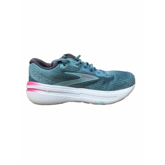 Brooks Ghost Max 2 Running Shoes Women Size 10 Medium B Aqua Pink Walking Clean - Picture 4 of 13